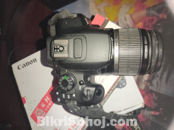 Canon 700D with 52 mm prome yongun lense